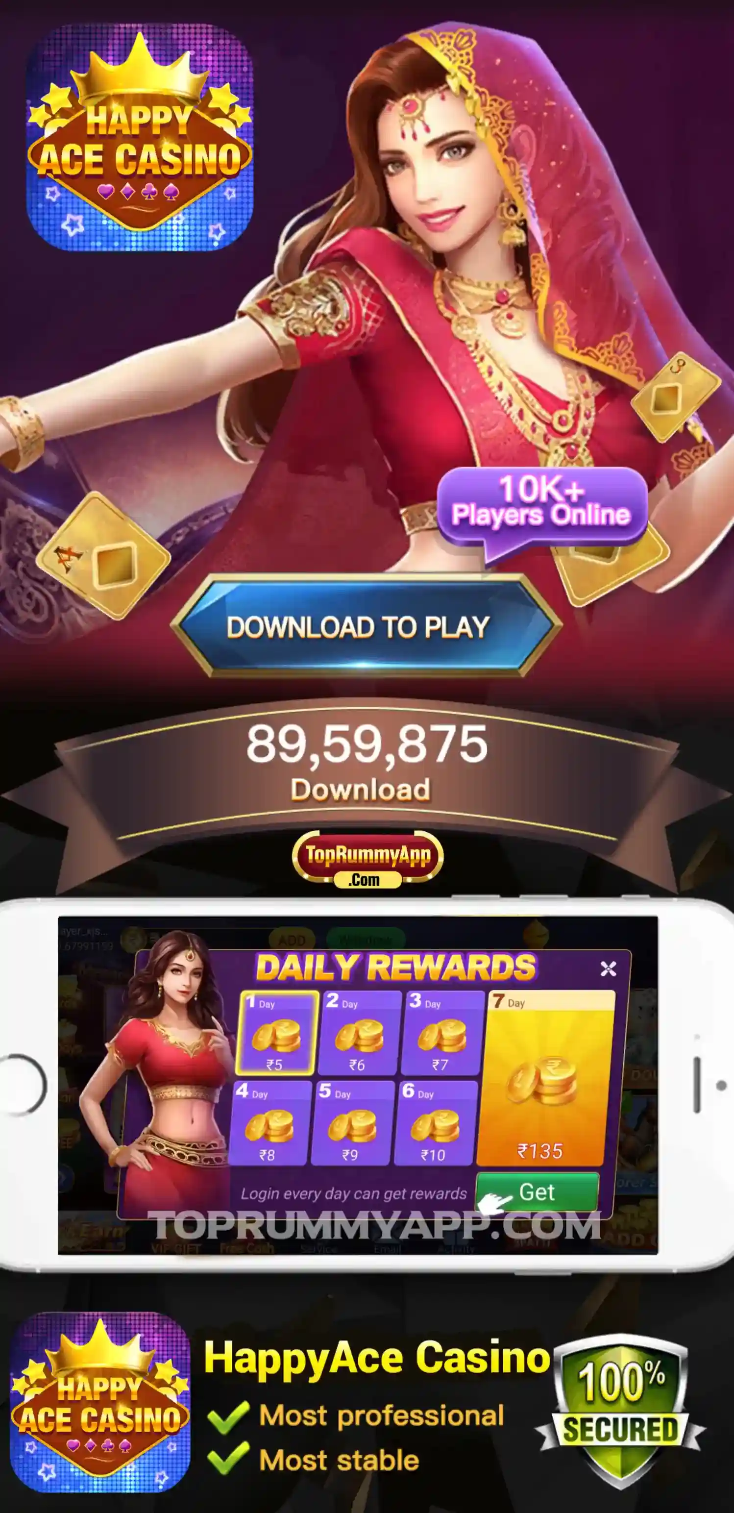 Happy Ace Casino Apk Download - Top Rummy App List 2023