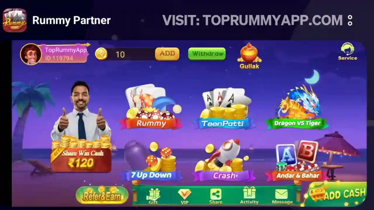 Rummy Partner App Game Download Top Rummy App