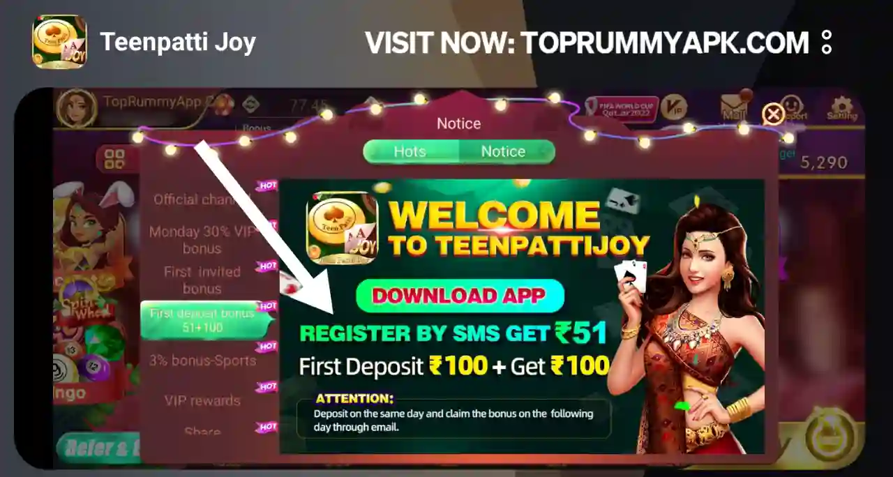 Download Teen Patti Joy App - Top Rummy App List 41 Bonus
