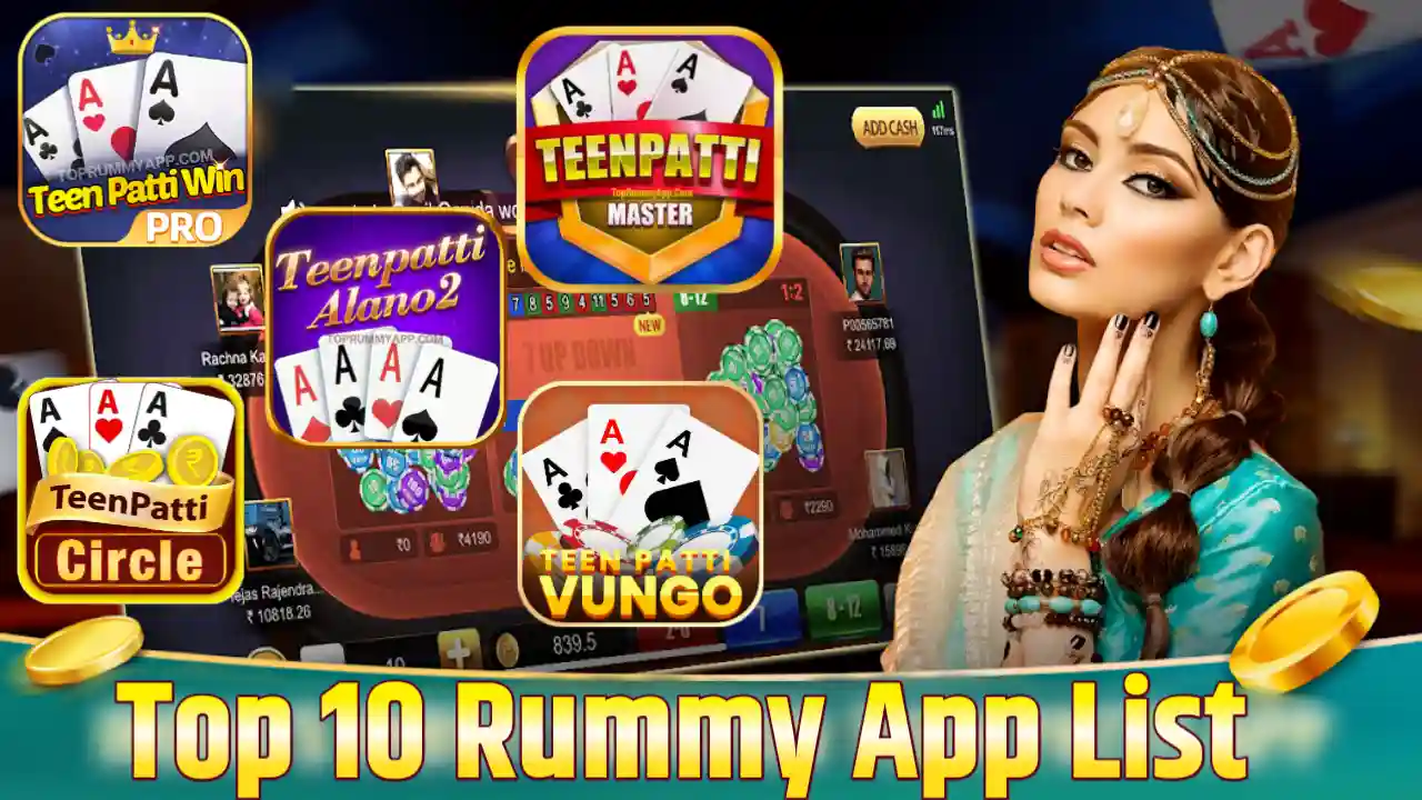 Top 10 Teen Patti App List 2023